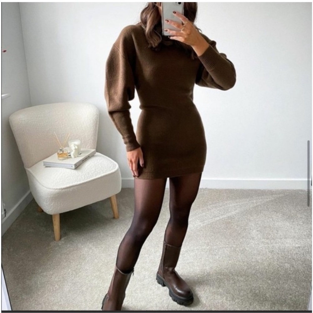 Zara sweater dress